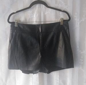 NWT Express Advanced Leather Alternative Shorts